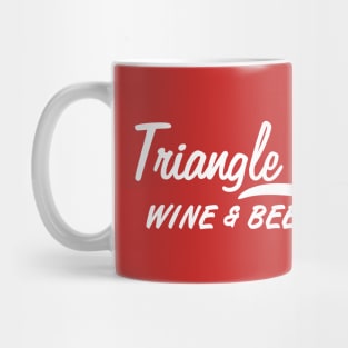 Triangle Wine Co. Vintage (white) Mug